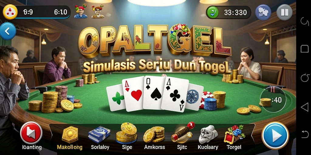 Tampilkan gameplay seru dalam OPALTOGEL yang menantang.