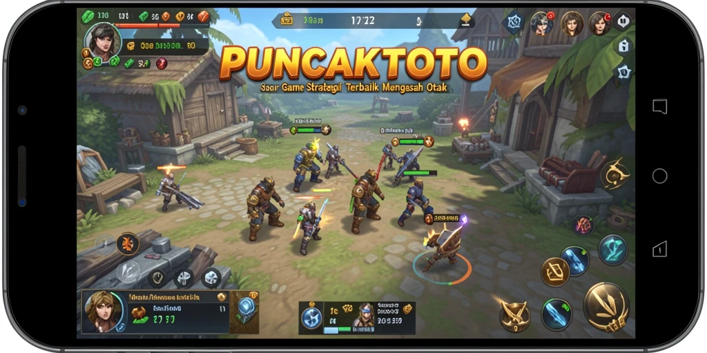 Tangkapan layar permainan PUNCAKTOTO menampilkan taktik strategis yang mengesankan.