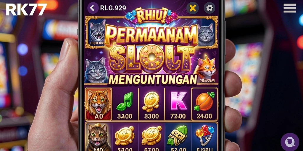 Gameplay seru RK77 dengan mesin Slot yang mengasyikkan