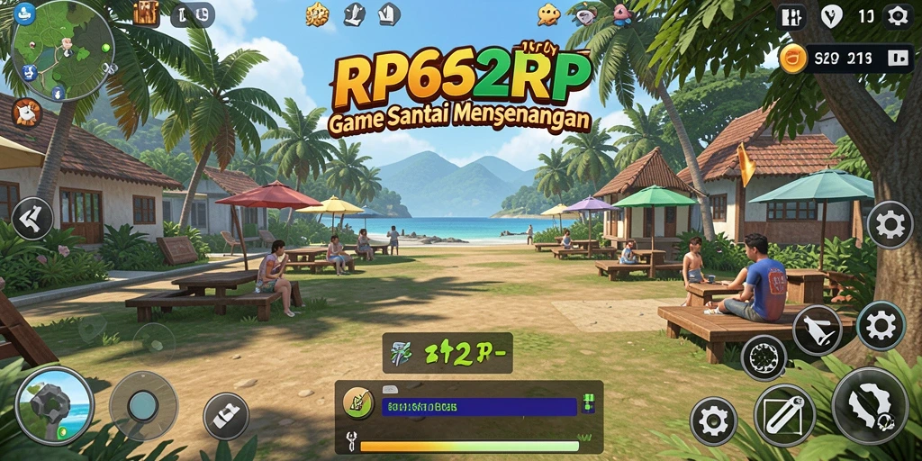 Tampilan gameplay RP62RP yang penuh warna dan menyenangkan.