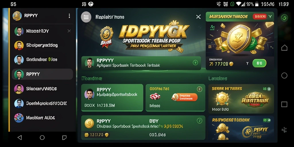 Tampilan gameplay RPYYY saat taruhan langsung.